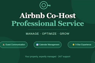 manage your airbnb property as a professional cohost