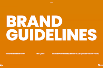 design a modern brand identity logo and brand style guide