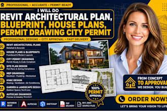 do revit architectural plan, blueprint, house plans, permit drawing city permit