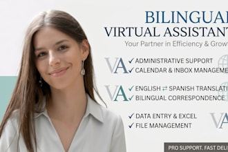 be your expert bililngual virtual assistant and translator