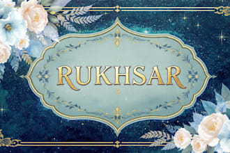 design custom name frame wall art with your name