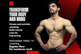 create a personalized muscle gain workout  and meal plan