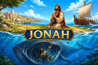 do beautiful bible illustration, christain bible storybook and picture book
