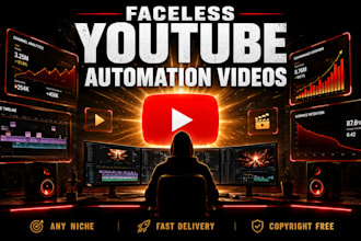 make faceless youtube  automation video