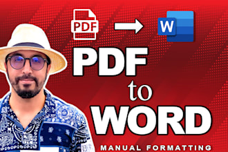 convert PDF to word, PDF to docx, word formatting