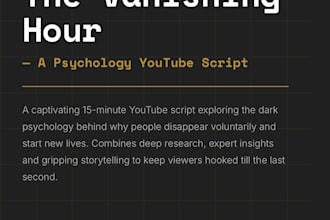 engaging youtube scripts and creative content