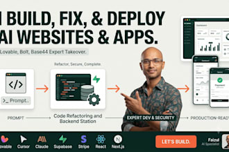 build, fix, and deploy your ai website or web app with lovable and claude