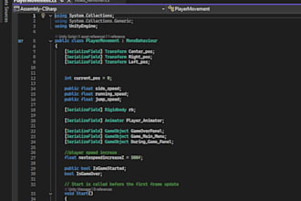 write c sharp scripts for your unity game