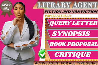 submit your book to literary agents with query letter, book proposal, synopsis