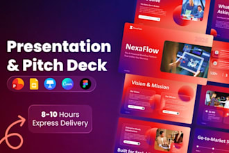 design custom presentations, branded powerpoint and improve ppt