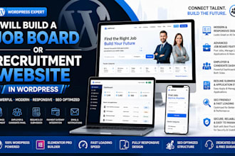 build a job board or recruitment website in wordpress