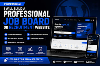 build a job board or recruitment website on wordpress