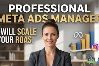 setup and manage high converting meta ads for your e commerce brand