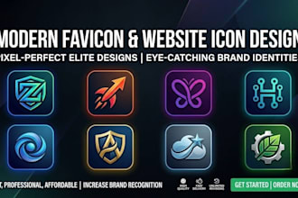 design a pixel perfect favicon and website icon