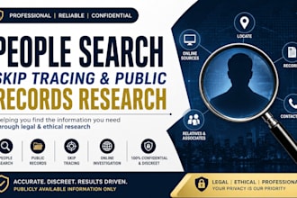 help locate lost contacts using public records and online research