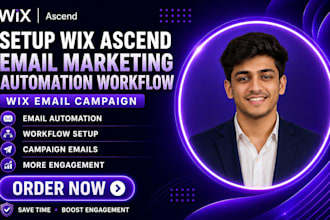 setup wix ascend email marketing automation workflow wix email campaign