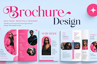 do restaurant menu, event, hotel, canva bifold and trifold brochure design