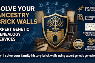 solve family tree brick walls using expert genetic genealogy