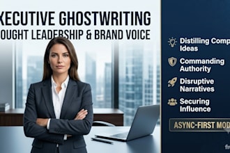 act as your executive ghost writer