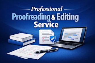 proofread and correct your english documents