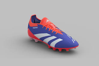 do 3d shoe design, 3d footwear, football cleats and sneaker renders