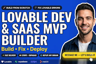 build lovable app website lovable ai dev supabase stripe mvp saas fix lovable