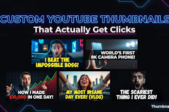 make custom clickbait thumbnails