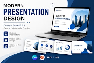 design professional canva presentations