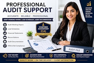 prepare audit working papers and audit documentation