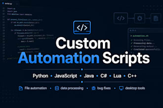 create custom automation scripts and desktop tools