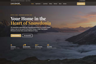 rebuild and host your new website
