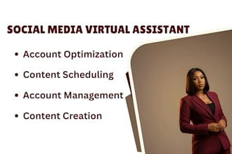 instagram social media virtual assistant canva VA  instagram virtual assistant