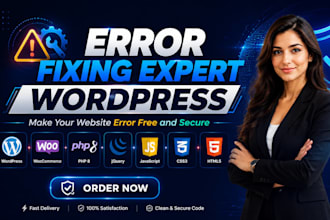 solve wordpress errors expertly