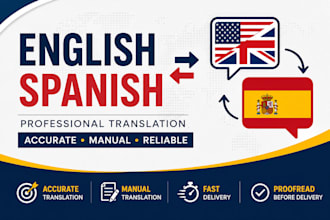 translate english to spanish and spanish to english