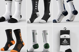 design 3d socks mockup, 3d socks render, 3d textile, 3d glove mockup, 3d mockup