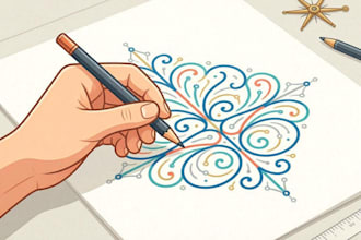 create a custom vector image for you