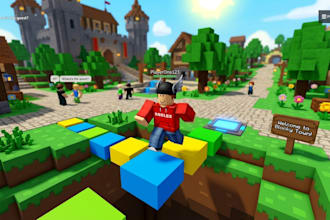 build roblox game development, full game creation, roblox map, roblox scripter