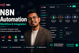 build n8n automation workflows for your business