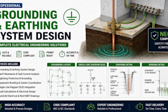 design grounding and earthing systems with complete electrical engineering