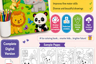make printable coloring books for kids