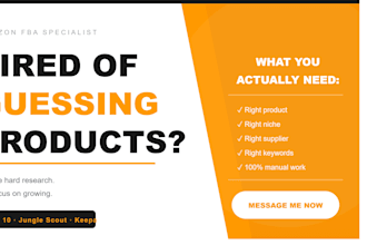do amazon fba product hunting and research for your business