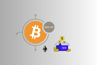 create brc20, erc721, erc1155, presale, ico, vesting and staking smart contract
