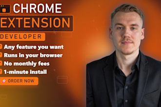 develop a custom chrome extension that does exactly what you need