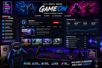 create and optimize a gaming youtube channel