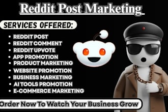 boost ai business web app saas or crypto marketing via reddit SEO post