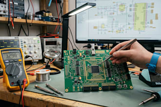 do electrical engineering, electronics engineering design, robotics, pcb layouts