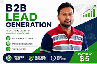 do b2b lead generation and list building