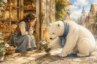 children story book illustration children story children story book illustration