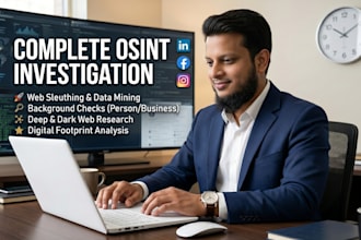 do professional private investigation and osint research