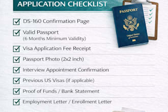 professionally assist with visa applications and forms